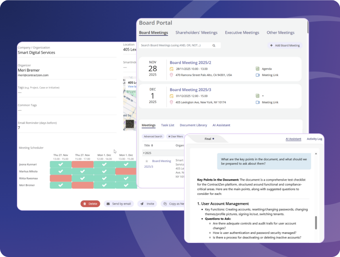Board Portal AI-Powered Intelligence