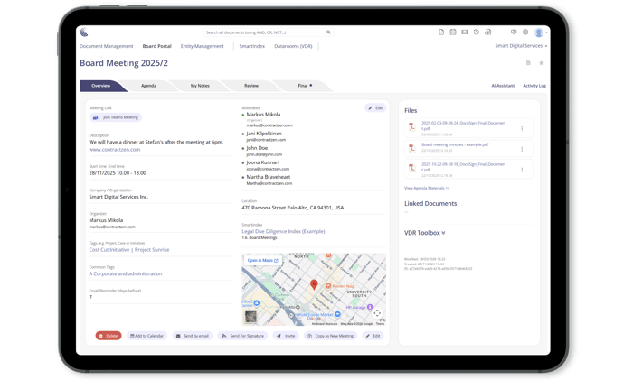 Board Portal overview and Teams