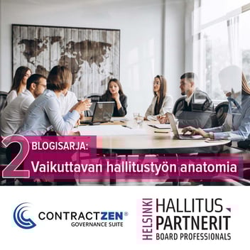 Blogisarja: Vaikuttavan hallitustyön anatomia - haastattelussa Kirsi Räikkönen