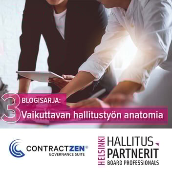 Blogisarja: Vaikuttavan hallitustyön anatomia - haastattelussa Jaana Palomäki