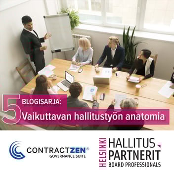 Blogisarja: Vaikuttavan hallitustyön anatomia - haastattelussa Maarit Tiililä