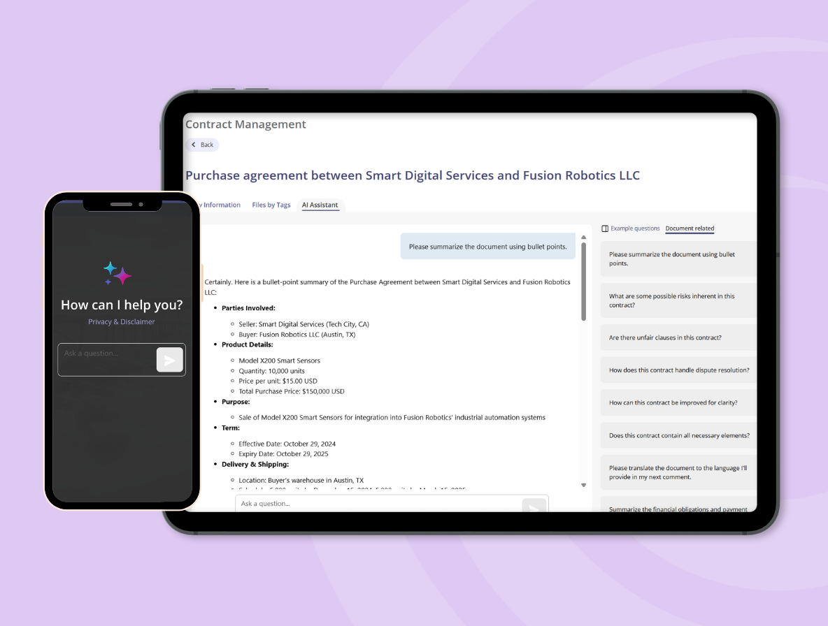 ContractZen AI feature