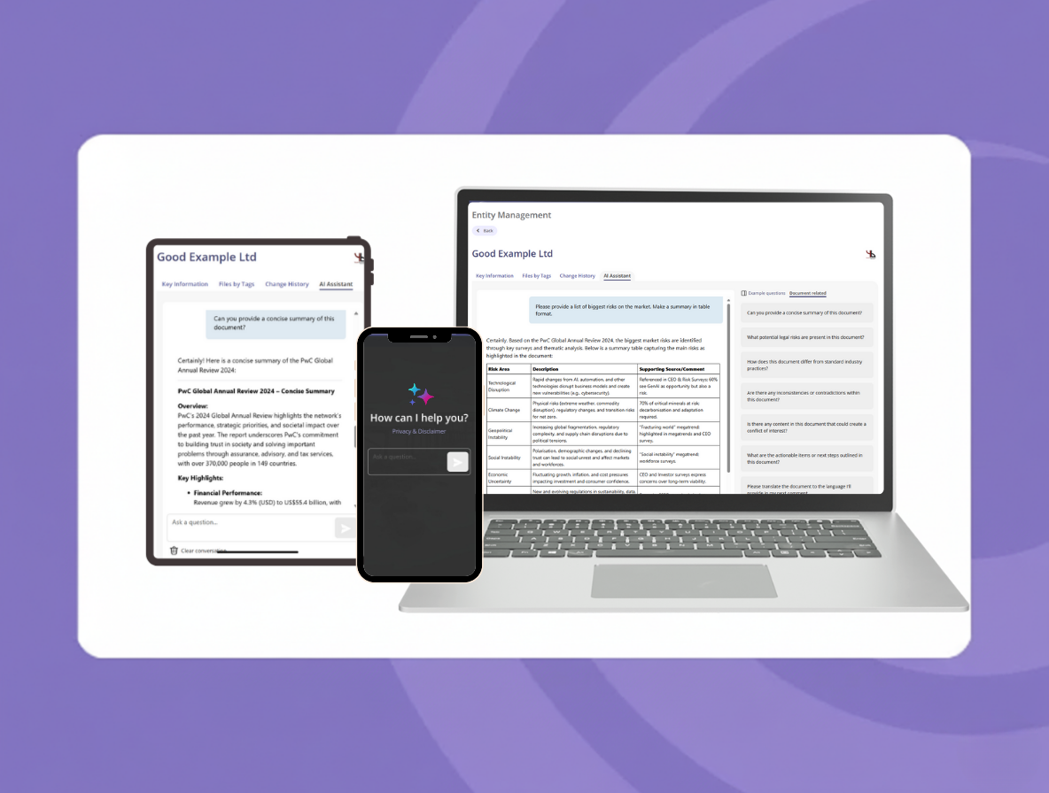 Entity Management AI Assistant