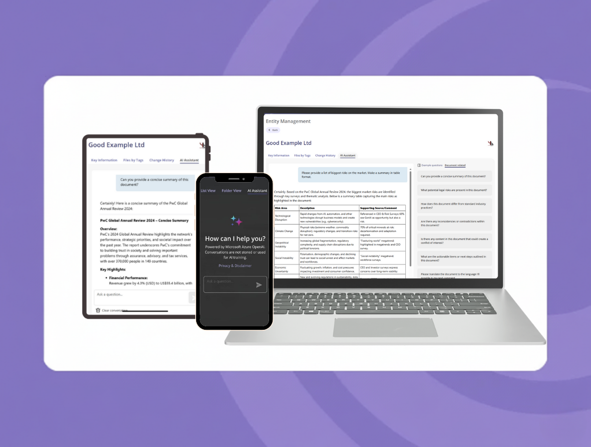 Entity Management_AI Assistant
