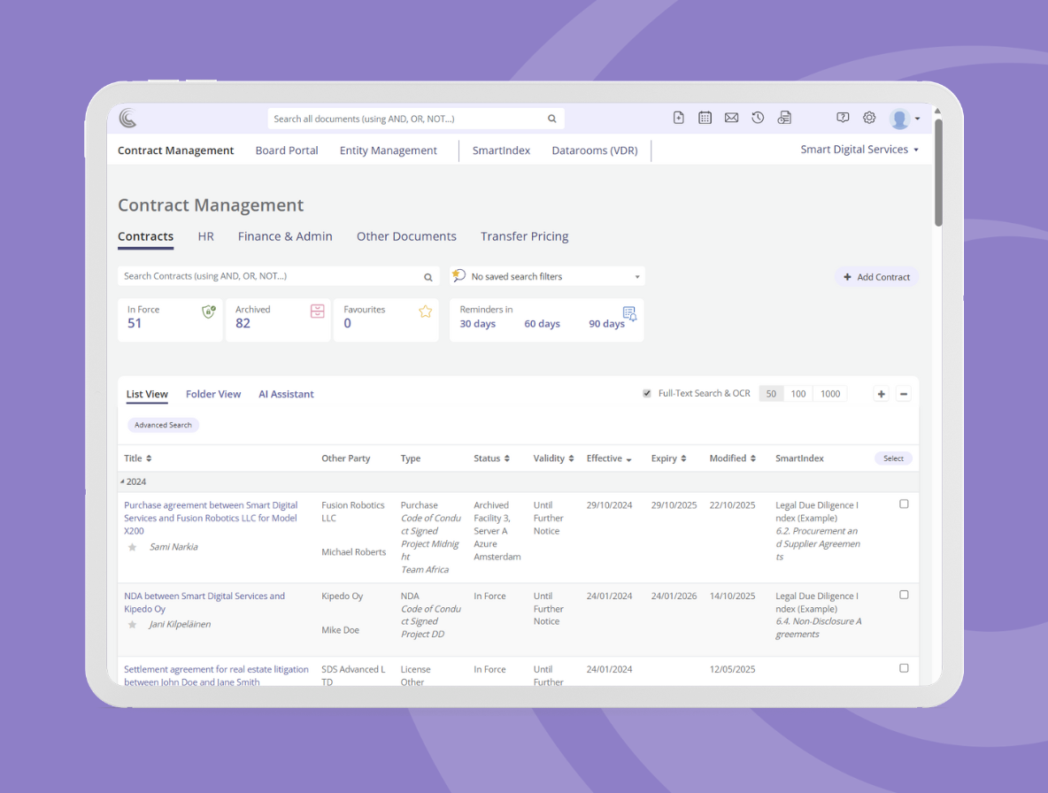 Full-text search with OCR