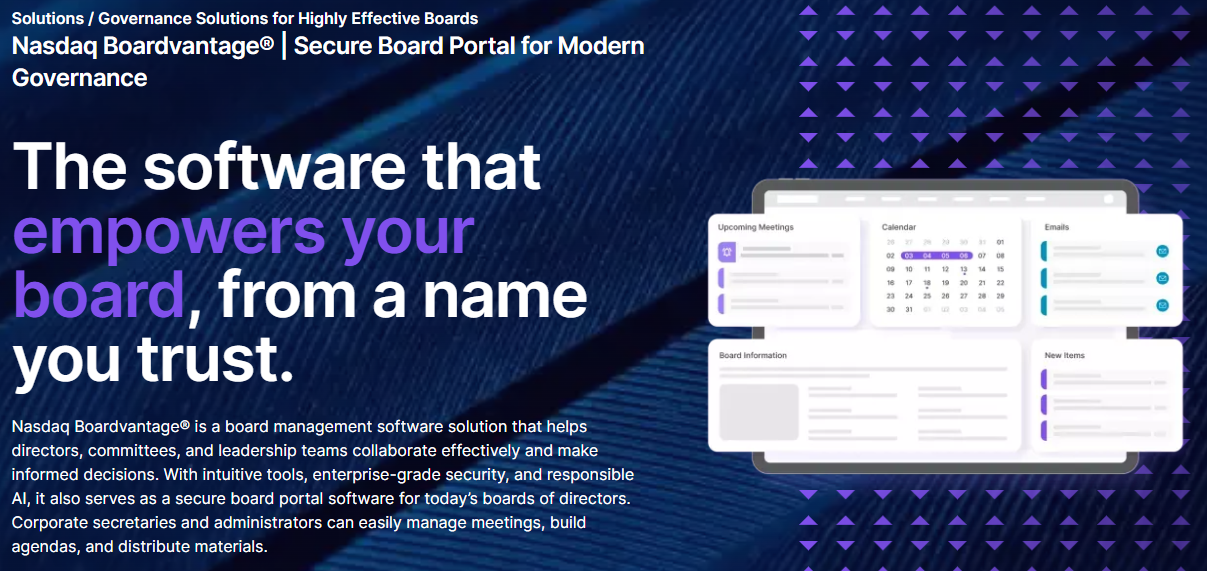 Nasdaq boardvantage