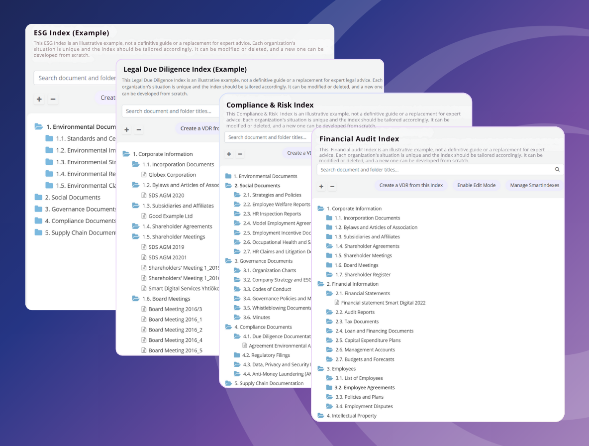 SmartIndex - Versatile document management 01