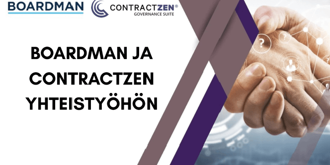 ContractZen ja Boardman yhteistyöhön hallitustyön kehittämiseksi