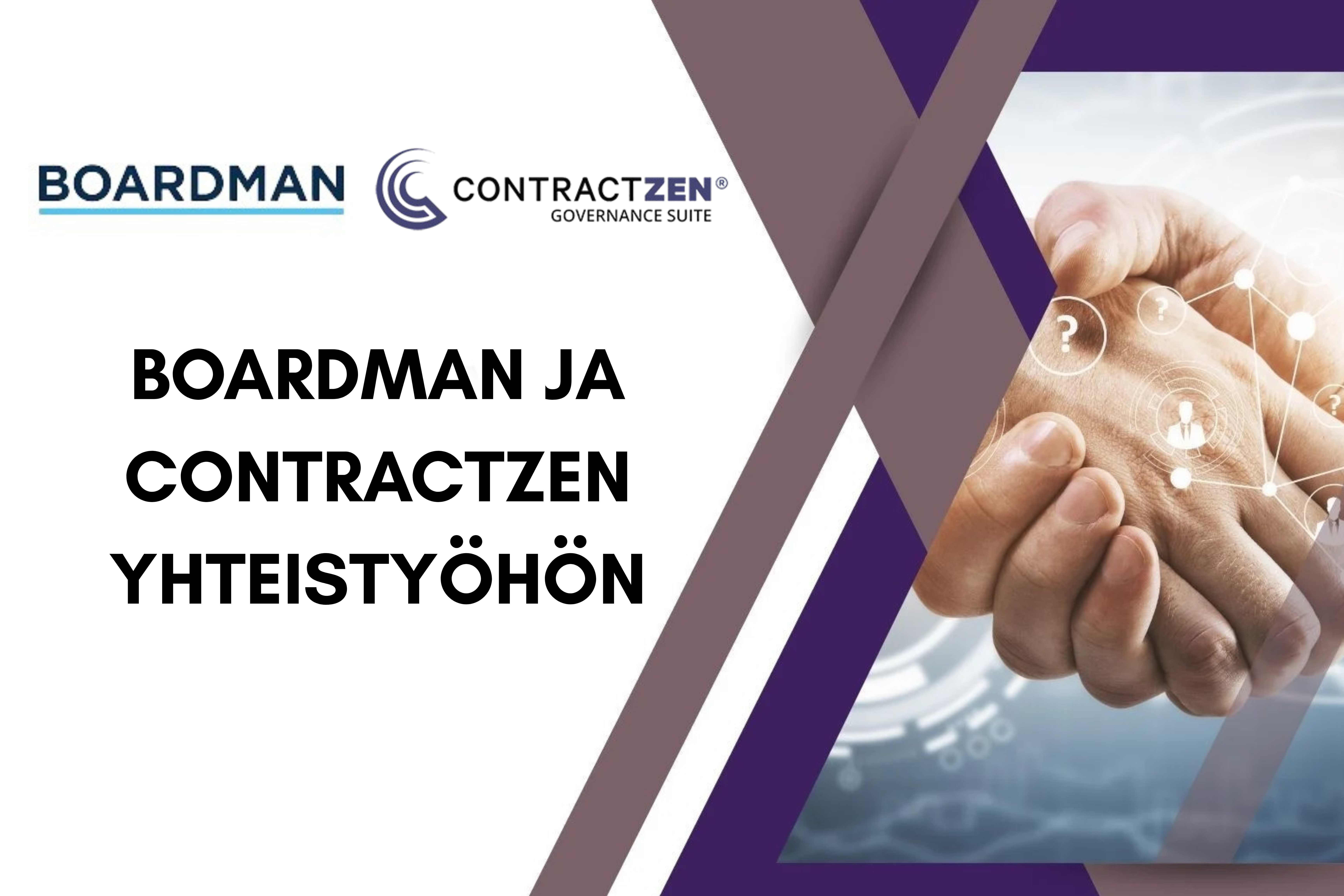 ContractZen ja Boardman yhteistyöhön hallitustyön kehittämiseksi