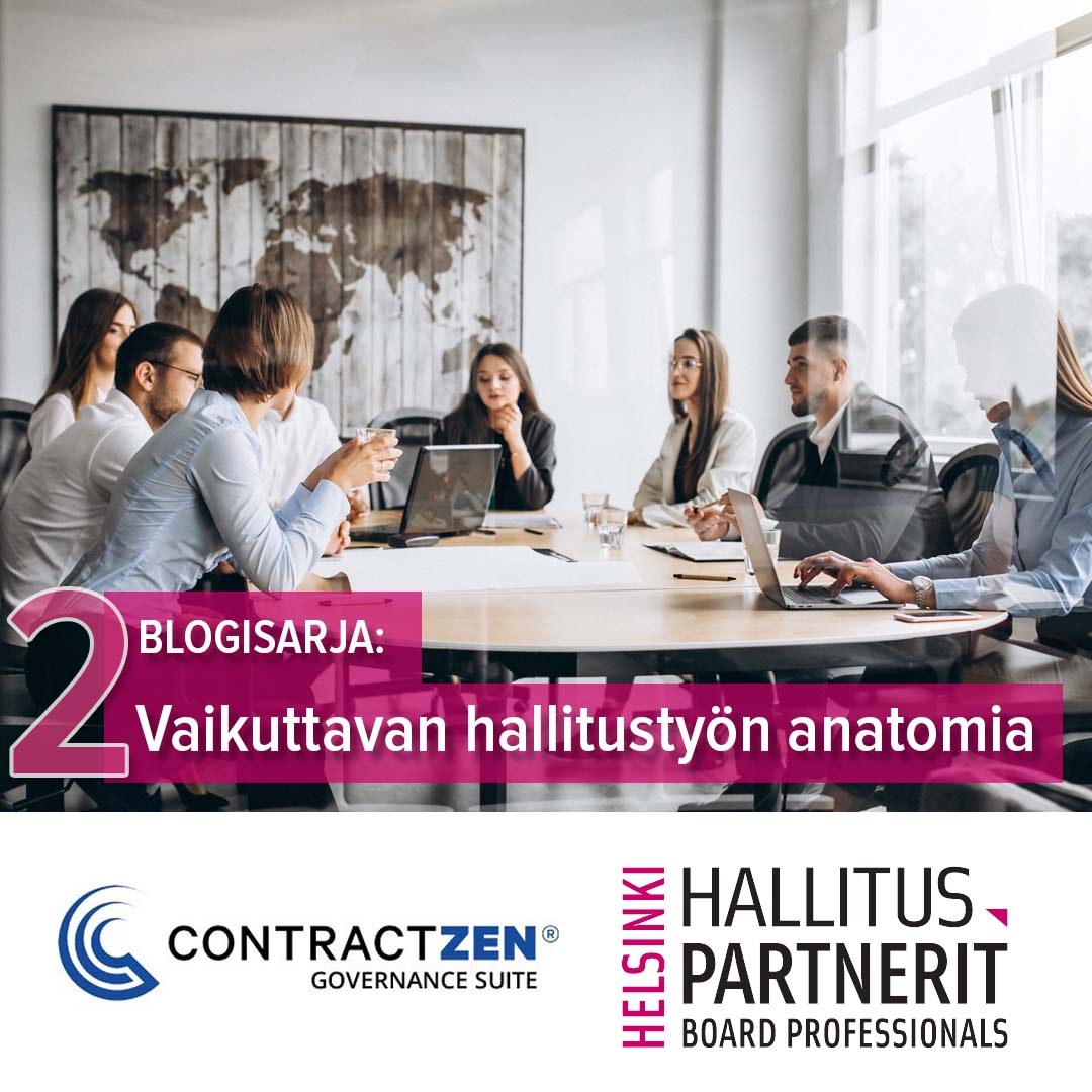 Blogisarja: Vaikuttavan hallitustyön anatomia - haastattelussa Kirsi Räikkönen