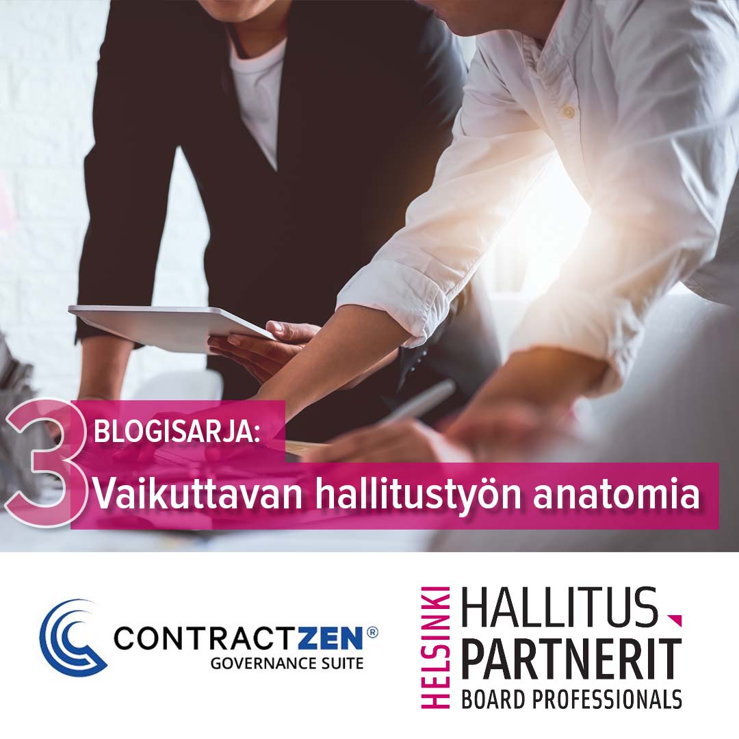 Blogisarja: Vaikuttavan hallitustyön anatomia - haastattelussa Jaana Palomäki
